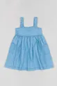 niebieski zippy sukienka niemowlęca Dziewczęcy