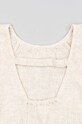 zippy rochie din bumbac pentru copii bej ZKGAP0501.23035