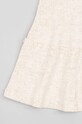 zippy rochie din bumbac pentru copii ZKGAP0501.23035 bej