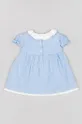 Pamučna haljina za bebe zippy plava