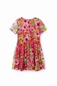 Desigual sukienka dziecięca multicolor 23SGVK08