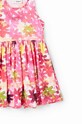 Desigual rochie din bumbac pentru copii 23SGVK02 roz SS23