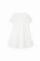 Dječja haljina Desigual bijela