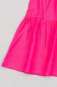 ροζ Παιδικό βαμβακερό φόρεμα zippy 2-pack