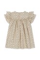 Κοριτσίστικα Παιδικό βαμβακερό φόρεμα Konges Sløjd KS5156 μπεζ