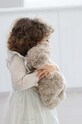That's mine rochie din bumbac pentru bebeluși 9028 gri 009028