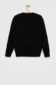 Detský bavlnený sveter Calvin Klein Jeans čierna