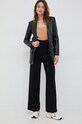 Calvin Klein sweter z domieszką wełny K20K205096.PPYX pomarańczowy SS23
