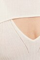 Μακρυμάνικο με μια πινελιά μεταξιού Guess μπεζ W3RR32.Z30L1