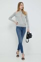 Guess sweter z domieszką wełny W3RR27.Z33T2 szary SS23