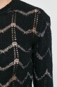 Guess sweter z domieszką wełny W3RR13.Z35C0 czarny