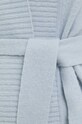 Max Mara Leisure gyapjú kardigán 2333410134600 kék