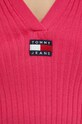 Tommy Jeans sweter DW0DW14950.PPYX różowy