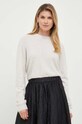 Kašmírový svetr Custommade Trina béžová 999202342