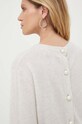Kašmírový svetr Custommade Trina 999202342 béžová