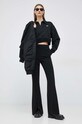 Calvin Klein Jeans hanorac de bumbac J20J220512.PPYX negru SS23