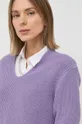 fialová Bavlnený sveter Marc O'Polo