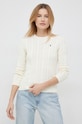 Polo Ralph Lauren pulover de bumbac bej 211891640