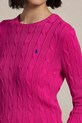 Bombažen pulover Polo Ralph Lauren roza 211891640