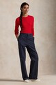 Ρούχα Βαμβακερό πουλόβερ Polo Ralph Lauren 211891640 κόκκινο