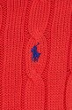 Βαμβακερό πουλόβερ Polo Ralph Lauren 211891640 κόκκινο