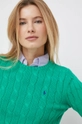 zielony Polo Ralph Lauren sweter bawełniany