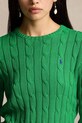 Polo Ralph Lauren sweter bawełniany zielony 211891640