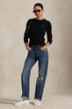 Ρούχα Βαμβακερό πουλόβερ Polo Ralph Lauren 211891640 μαύρο