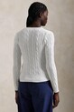 Polo Ralph Lauren sweter bawełniany 211891641 biały AA00