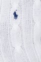 Βαμβακερό πουλόβερ Polo Ralph Lauren 211891641 λευκό