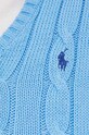 Polo Ralph Lauren sweter bawełniany 211891641 niebieski