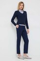 Polo Ralph Lauren sweter bawełniany 211891641 granatowy AA00