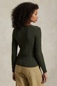 Бавовняний светр Polo Ralph Lauren 211891641 зелений NC24