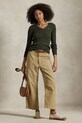 Одяг Бавовняний светр Polo Ralph Lauren 211891641 зелений