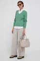 Βαμβακερό πουλόβερ Polo Ralph Lauren πράσινο