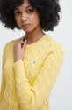 κίτρινο Βαμβακερή ζακέτα Polo Ralph Lauren