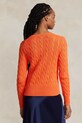 Polo Ralph Lauren kardigan bawełniany 211891643 pomarańczowy AW25