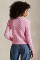 Polo Ralph Lauren cotton cardigan 211891643 pink AW25