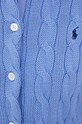 Хлопковый кардиган Polo Ralph Lauren 211891643 голубой
