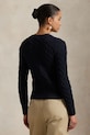 Βαμβακερή ζακέτα Polo Ralph Lauren 211891643 σκούρο μπλε AW25