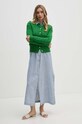Polo Ralph Lauren kardigan bawełniany 211891643 zielony AA00