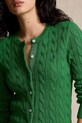 Polo Ralph Lauren kardigan bawełniany zielony 211891643