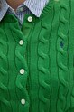 Polo Ralph Lauren kardigan bawełniany 211891643 zielony