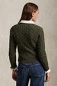 Polo Ralph Lauren cardigan in cotone 211891643 verde AW25
