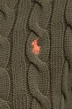 Polo Ralph Lauren kardigan bawełniany 211891643 zielony
