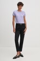 Tričko Polo Ralph Lauren 211891673 fialová SS25