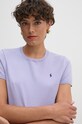 Tričko Polo Ralph Lauren fialová 211891673