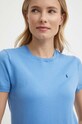 Tričko Polo Ralph Lauren modrá 211891673