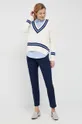 Βαμβακερό πουλόβερ Polo Ralph Lauren μπεζ