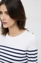 λευκό Βαμβακερή μπλούζα με μακριά μανίκια Lauren Ralph Lauren